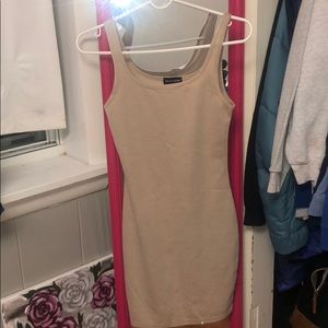 Mini nude body on dress